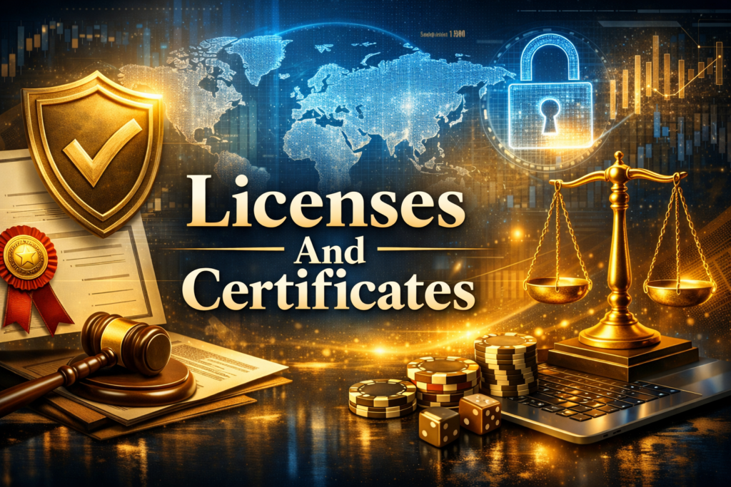 Licenses And Certificates
